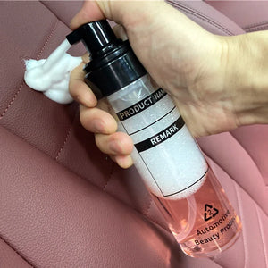 Recipiente de shampoo para lavagem interior do carro, frasco de recarga de diluição, 200ml, cabeça de prensa portátil, garrafa dispensadora de animais de estimação, anti-químico